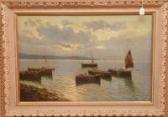 LEYDA de Luca Italian Landscape Scene LEYDA de Luca Italian Landscape Scene