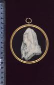 LEZAY-MARNESIA Marie Claudine Marie Antoinette (1755-1793), Queen Of France (1774-1793), Profile To The Left, Wearing Striped Scarf About Her Neck And Veil LEZAY-MARNESIA Marie Claudine Marie Antoinette (1755-1793), Queen Of France (1774-1793), Profile To The Left, Wearing Striped Scarf About Her Neck And Veil