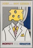 LICHTENSTEIN Roy Jobs... Not Cheese! Moffett For Senator LICHTENSTEIN Roy Jobs... Not Cheese! Moffett For Senator