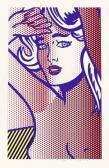 LICHTENSTEIN Roy „nude With Blue Hair, State I“ LICHTENSTEIN Roy „nude With Blue Hair, State I“