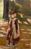 LIEBERMANN Max Standing Girl - Study To Schulgang In Laren LIEBERMANN Max Standing Girl - Study To Schulgang In Laren