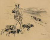 LIEBERMANN Max Trainer With Dogs LIEBERMANN Max Trainer With Dogs