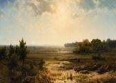 LIESTE Cornelis A Panoramic Moor Landscape LIESTE Cornelis A Panoramic Moor Landscape