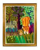 LIKAN Gustav Jungle Scene LIKAN Gustav Jungle Scene