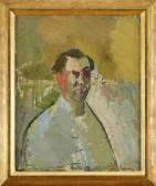 LINDBERG Alf Självporträtt LINDBERG Alf Självporträtt
