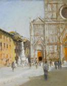 LINDLEY Brian Piazza, Santa Croce, Florence LINDLEY Brian Piazza, Santa Croce, Florence