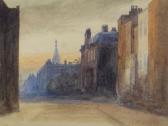 LINDSAY Thomas London Street Scene LINDSAY Thomas London Street Scene