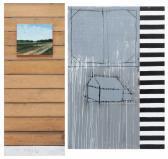 LINEHAN James Edward Diptych, Rain LINEHAN James Edward Diptych, Rain