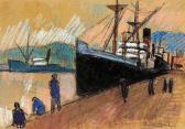 LINER Carl August Hafen In Algier LINER Carl August Hafen In Algier