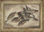 LINGNER Max Stilleben Mit Fischen LINGNER Max Stilleben Mit Fischen