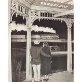 LINK Ogle Winston Mr. And Mrs. Pope Watch The Last Steam Powered Passenger Train LINK Ogle Winston Mr. And Mrs. Pope Watch The Last Steam Powered Passenger Train