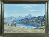 LIPP Josef Weißensee Mit Blick Auf Säuling Und Tegelberg LIPP Josef Weißensee Mit Blick Auf Säuling Und Tegelberg