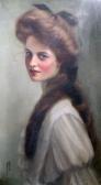 LISLE de Édith Fortunée Tita Portrait Of A Young Lady LISLE de Édith Fortunée Tita Portrait Of A Young Lady