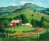 LOBINGIER Elizabeth Miller Vermont Hills,
Signed Elizabeth M Lobingier" Lower Right; Also Signed And Titled On A Label Affixed To The Stretcher LOBINGIER Elizabeth Miller Vermont Hills,
Signed Elizabeth M Lobingier" Lower Right; Also Signed And Titled On A Label Affixed To The Stretcher