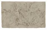 LOCK William A Classical Battle Scene LOCK William A Classical Battle Scene