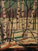 LOCKERBY Mabel Irene Winter Landscape LOCKERBY Mabel Irene Winter Landscape