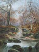 LOCKLEY H.J. Woodland Stream LOCKLEY H.J. Woodland Stream