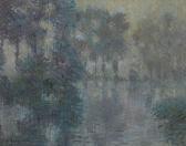 LOISEAU Gustave Bords Le L'eure, Hiver LOISEAU Gustave Bords Le L'eure, Hiver