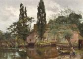 LOMAX John Arthur Children Fishing In The Avon LOMAX John Arthur Children Fishing In The Avon