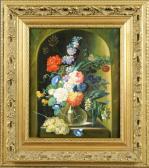 LOOS L. Vase Garni De Fleurs LOOS L. Vase Garni De Fleurs