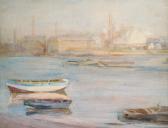 LOW Mabel Bruce The Thames On A Quiet Morning LOW Mabel Bruce The Thames On A Quiet Morning