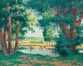 LUCE Maximilien Bessy-sur-cure, Les Lavandières Au Bord De L\’eau LUCE Maximilien Bessy-sur-cure, Les Lavandières Au Bord De L\’eau