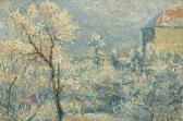 LUCE Maximilien Le Jardin Sous La Neige, Rue Cortot LUCE Maximilien Le Jardin Sous La Neige, Rue Cortot