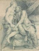 LUCHETTI Michel Angelo Sept Dessins D'après Les Maîtres Anciens LUCHETTI Michel Angelo Sept Dessins D'après Les Maîtres Anciens