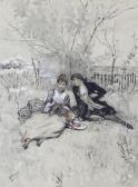LUDOVICI Albert, Jnr. The Picnic; The Suitor LUDOVICI Albert, Jnr. The Picnic; The Suitor