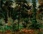 LUND Aage A Woodland Scene LUND Aage A Woodland Scene