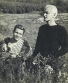 LYNES George Platt Self-portrait With Chuck Howard * Chuck Howard, Outdoors LYNES George Platt Self-portrait With Chuck Howard * Chuck Howard, Outdoors