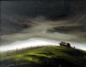 LYON Harold Lloyd Cabin In Windswept Landscape LYON Harold Lloyd Cabin In Windswept Landscape