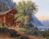 MÖSSMER Joseph Partie Am Gosausee MÖSSMER Joseph Partie Am Gosausee