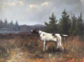 MÜLLER Adolf A Pointer In A Landscape MÜLLER Adolf A Pointer In A Landscape