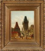 MÜLLER Alois Attr., Ansicht Prag MÜLLER Alois Attr., Ansicht Prag