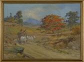 MÜLLER Archibald Herman Bullock Cart On A Track MÜLLER Archibald Herman Bullock Cart On A Track