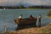 MüLLER-BAUMGARTEN Carl Fischer Auf Dem Chiemsee MüLLER-BAUMGARTEN Carl Fischer Auf Dem Chiemsee