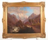 MÜLLER Heinrich Großes Alpenpanorama MÜLLER Heinrich Großes Alpenpanorama