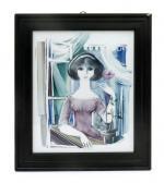 MüLLER Lis A Rosenthal Porcelain Plaque MüLLER Lis A Rosenthal Porcelain Plaque