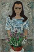 MÜLLER Max Girl With Flowers MÜLLER Max Girl With Flowers
