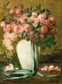 MÜLLER-WISCHIN Anton "rosenstrauss (bouquet Of Roses)" MÜLLER-WISCHIN Anton "rosenstrauss (bouquet Of Roses)"