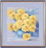 MÜNNICH Hans Stillleben Mit Gelben Chrysanthemen MÜNNICH Hans Stillleben Mit Gelben Chrysanthemen