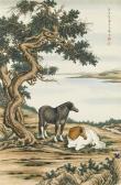 MA JIN Two Horses MA JIN Two Horses