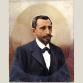 MACARIO MARCOARTU Y COICOECHEA Retrato De Caballero Vizcaíno MACARIO MARCOARTU Y COICOECHEA Retrato De Caballero Vizcaíno