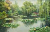 MACDONALD Grant Rainy Day At Giverny MACDONALD Grant Rainy Day At Giverny