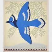 MacDONALD Thoreau Bluebird; Deer (from Coutts Painters Of Canada Series) MacDONALD Thoreau Bluebird; Deer (from Coutts Painters Of Canada Series)