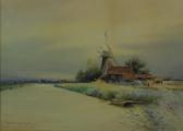 MACDONALD William Alister A Grey Day On The Waveney MACDONALD William Alister A Grey Day On The Waveney