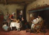 MACDUFF William Christmas Morning In An English Cottage MACDUFF William Christmas Morning In An English Cottage