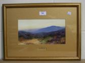 MACIVOR JAMES Moorland View With Mountains Beyond MACIVOR JAMES Moorland View With Mountains Beyond