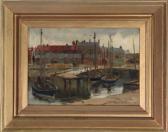 MACKLIN Thomas Eyre Harbour Scene MACKLIN Thomas Eyre Harbour Scene